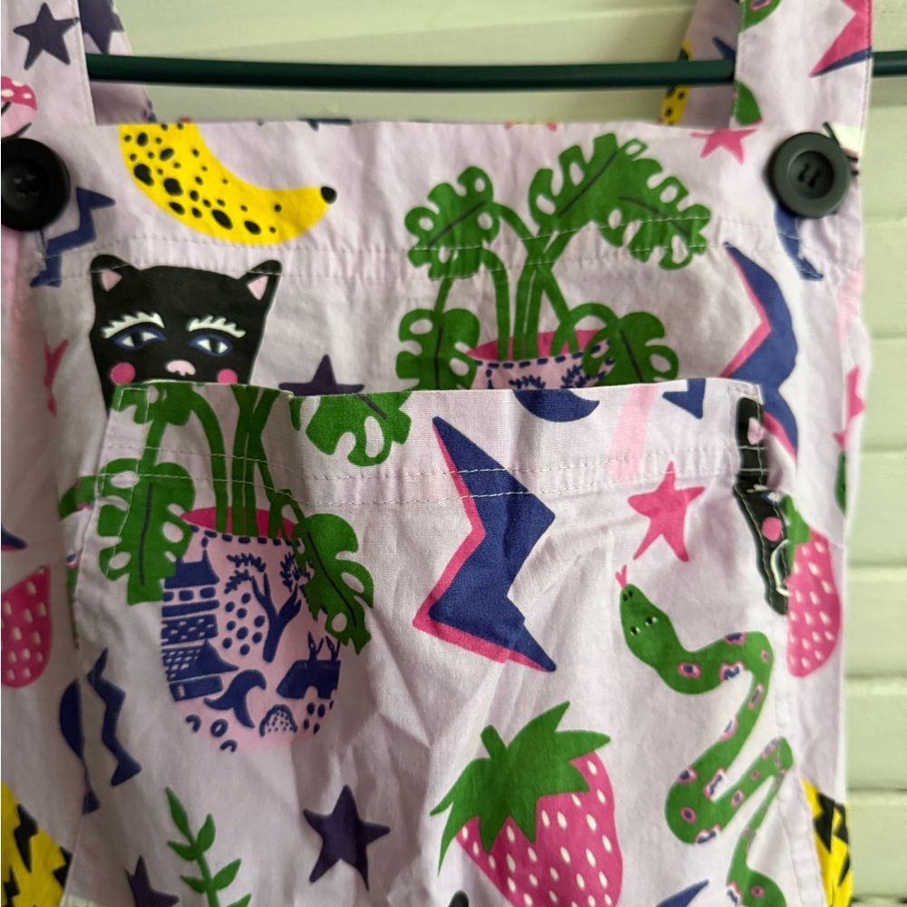 Nooworks Overalls with Amy Hastings print - Picture 4 of 5